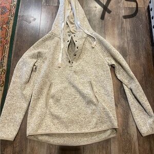 Zyia Cozy Beige Men’s Hoodie
